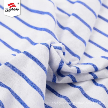 Customized Soft Hand Feel Polyester Stripe Fabric